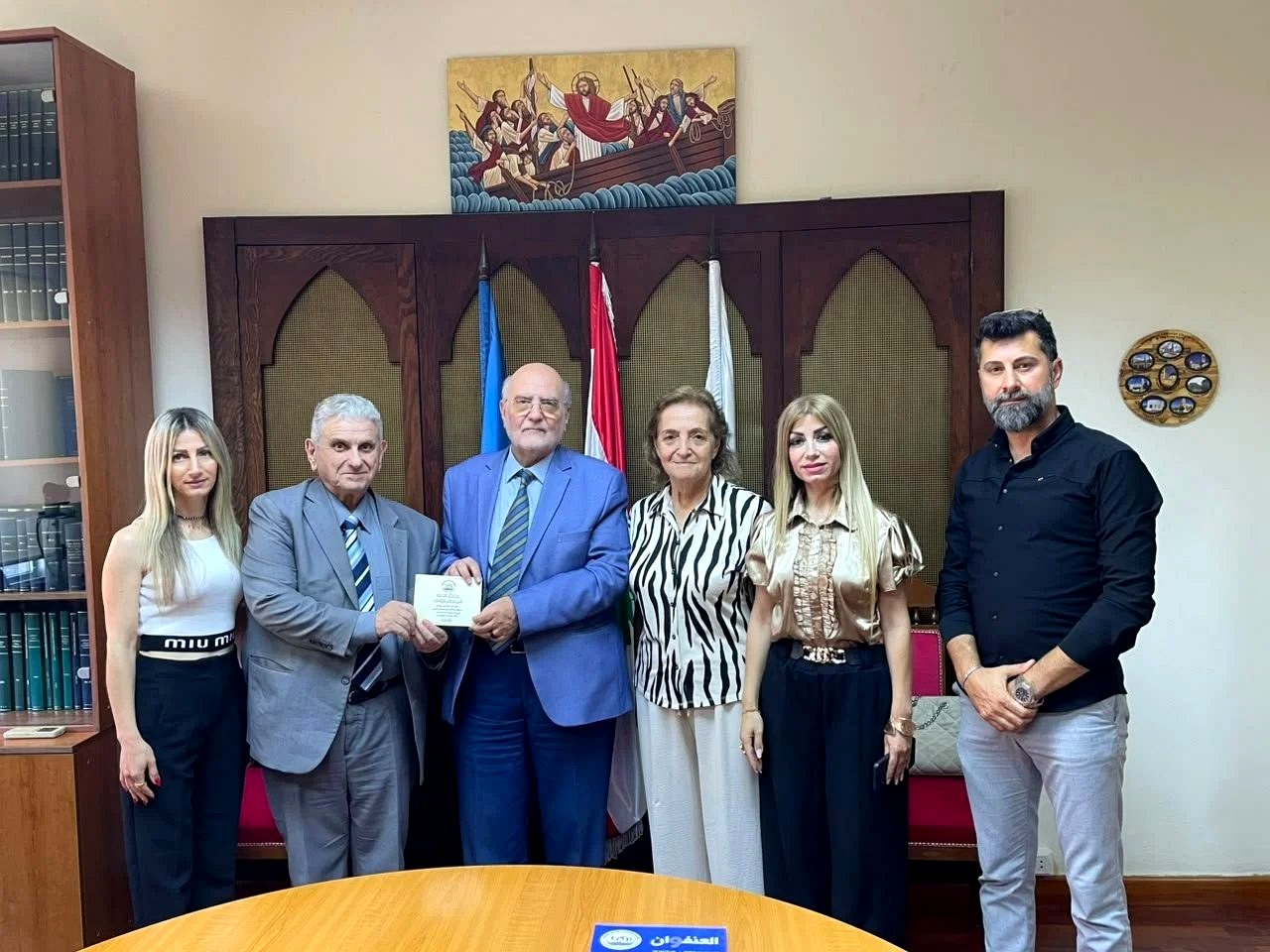 وفد من نادي الشرق لحوار الحضارات يزور الأمين العام