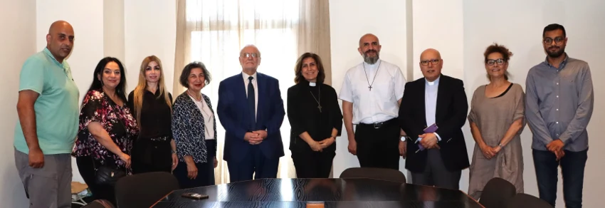 A congratulatory visit to Reverend Dr Rima Nasrallah